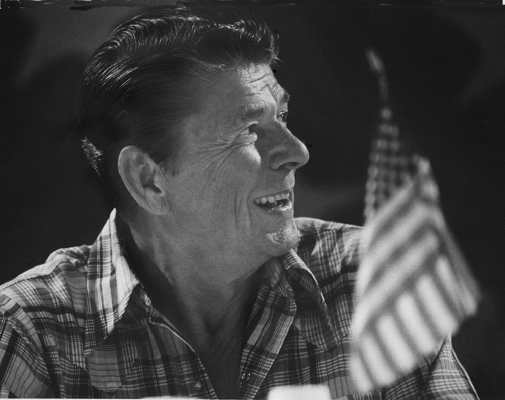 Reagan listening
