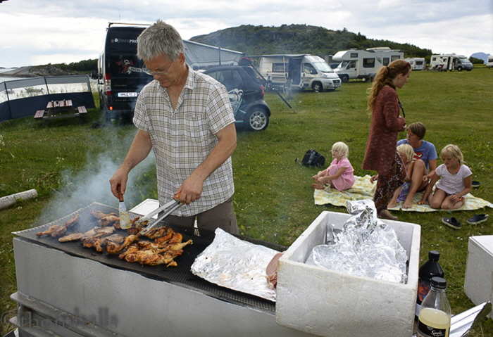 Beach cooking