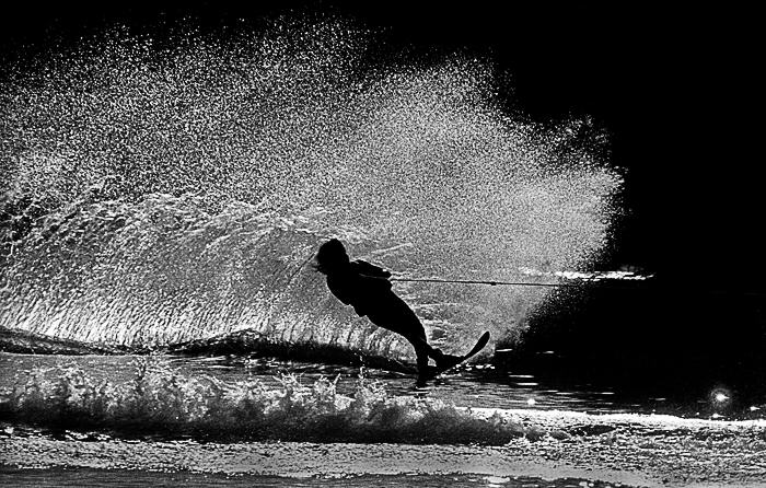 Water Skier, Riverland Resort, Kingsburg, Ca.