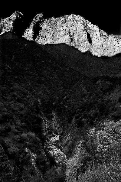 Upper Kings River Canyon, Kings Canyon National Park, Ca