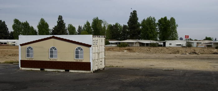 Recyled housing, Sanger, Ca.